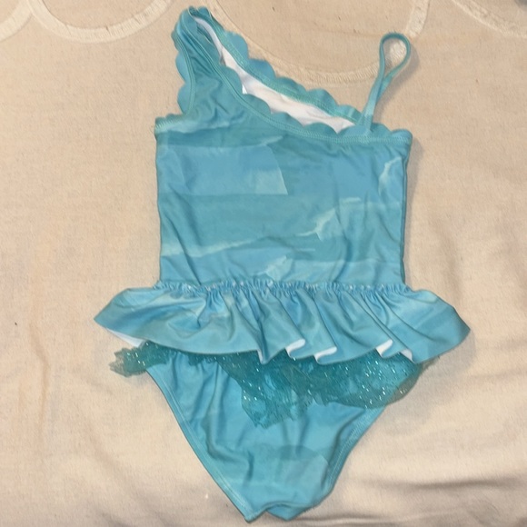 Disney Ariel one piece swimsuit for girls size 5/6 - Picture 3 of 4